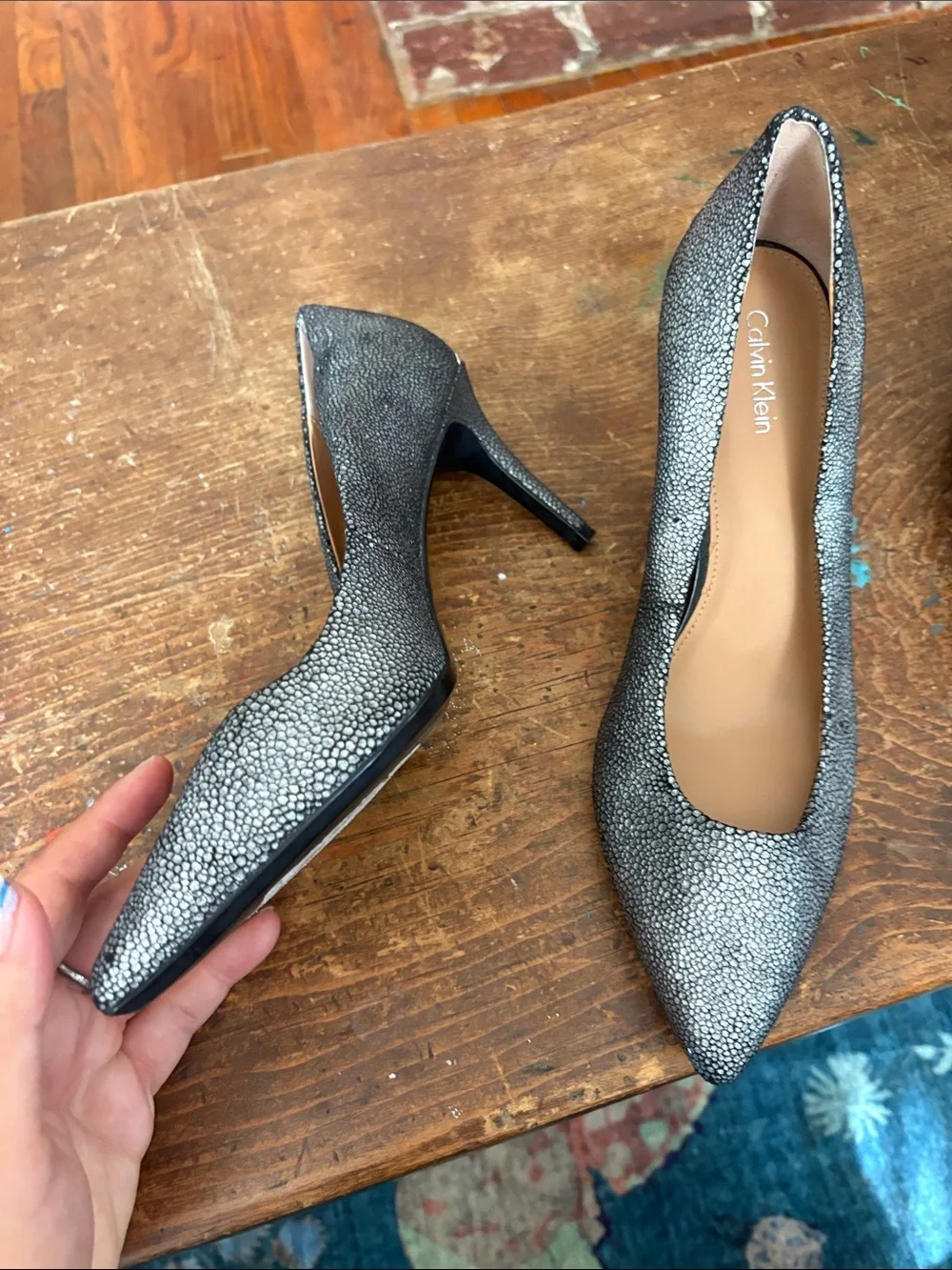 Calvin Klein elegant silver